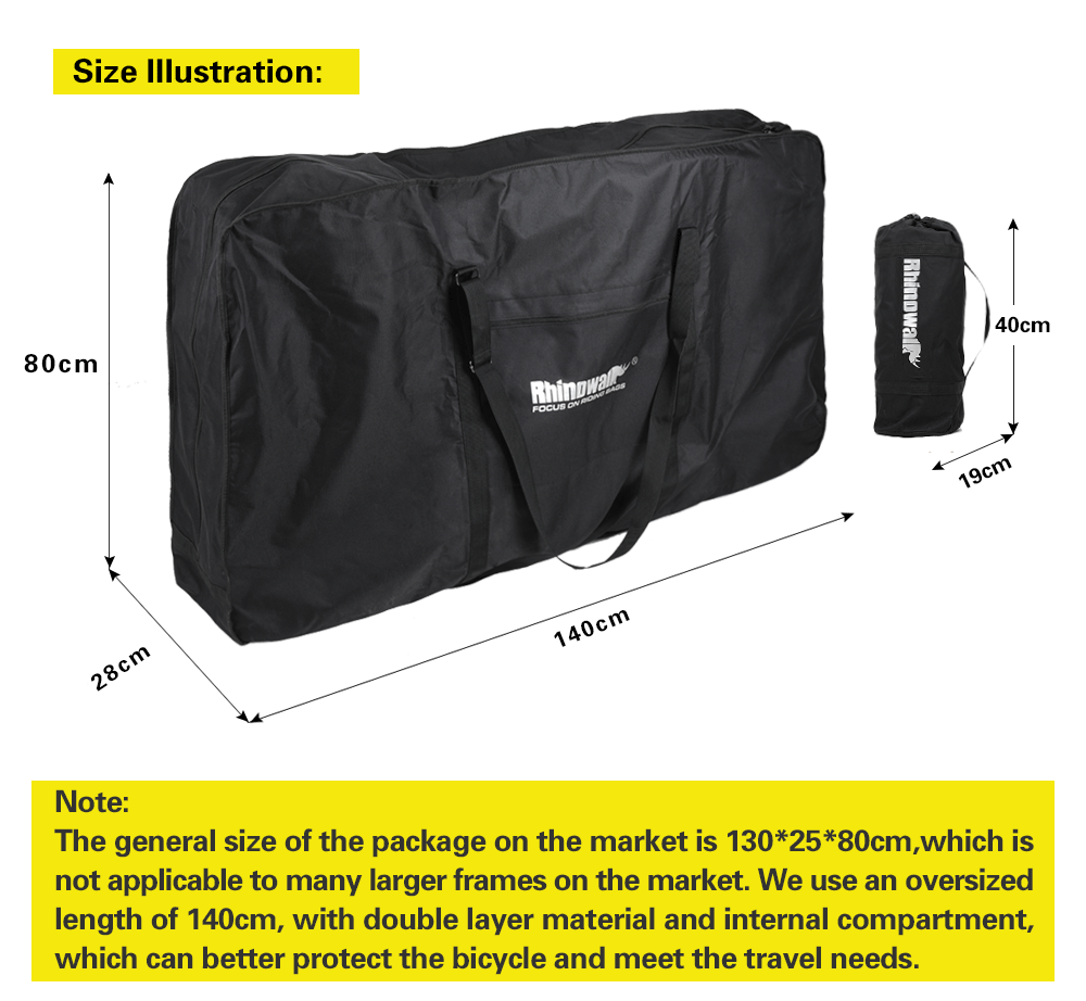 26 inch MTB 700C Folding Bike Carry Bag