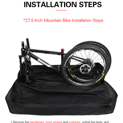 26 inch MTB 700C Folding Bike Carry Bag