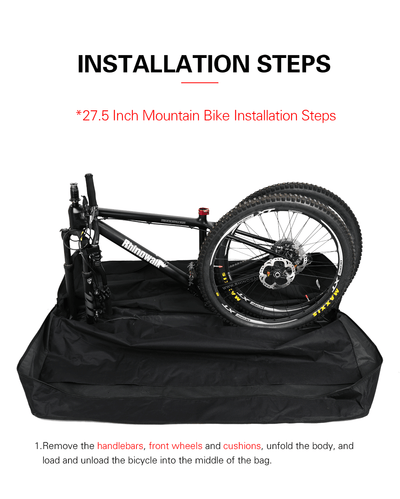 26 inch MTB 700C Folding Bike Carry Bag