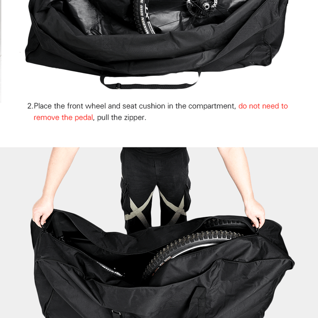 26 inch MTB 700C Folding Bike Carry Bag