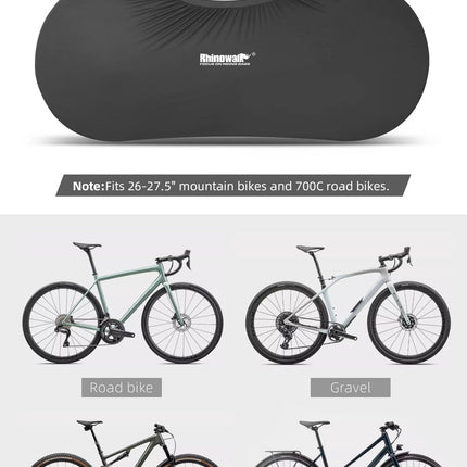 Elastic carrying bag for 26-27.5"  bikes