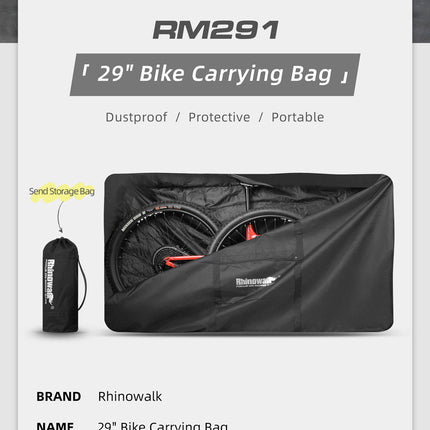 Carrying bag for 27.5-29" mountain  bikes