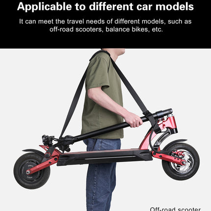 Portable E-Scooter Skatboard Shoulder Strap