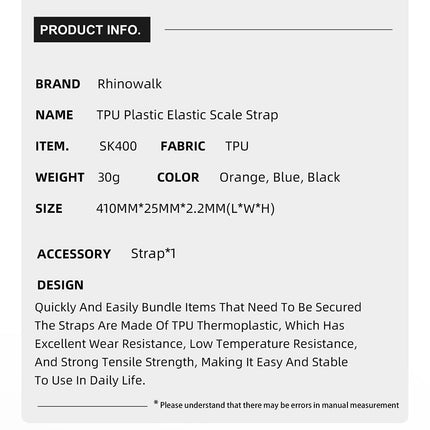 TPU Elastic Stretchable Straps