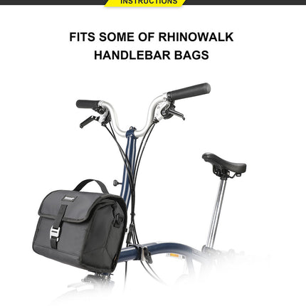 Brompton Bike Adapter for Handlebar Bag