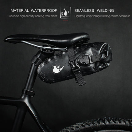 1.5L/2.5/4L Waterproof Bike Saddle Seat Bag