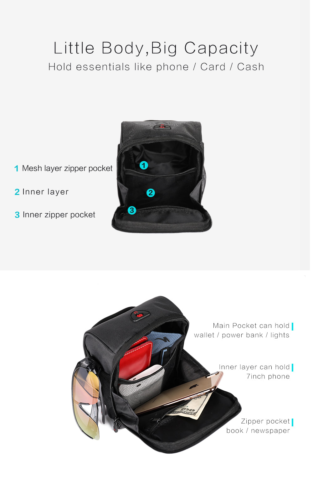 Scooter Handlebar Pack