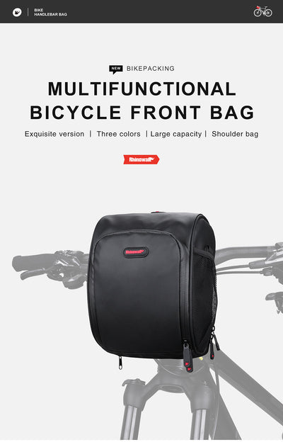Front Handlebar Polyester Bag-L