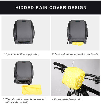 Front Handlebar Polyester Bag-L
