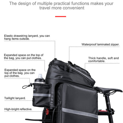 Luggage Carrier Bag with Expandable