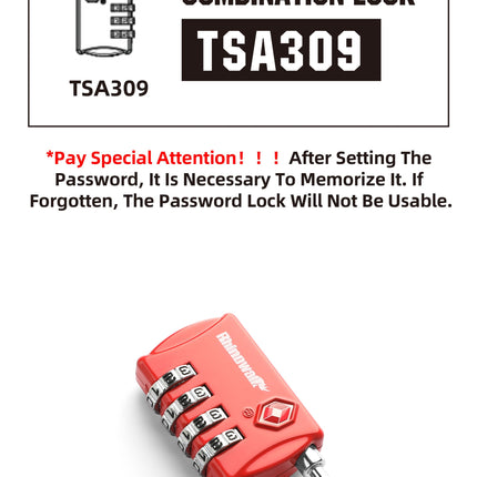 TSA Combination Lock