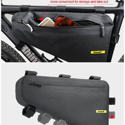 4 Liter Waterproof TPU Bike Frame Bag