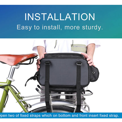 12 Liter Rear Rack Cargo Trunk Storage Bag