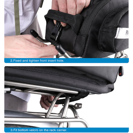 12 Liter Rear Rack Cargo Trunk Storage Bag