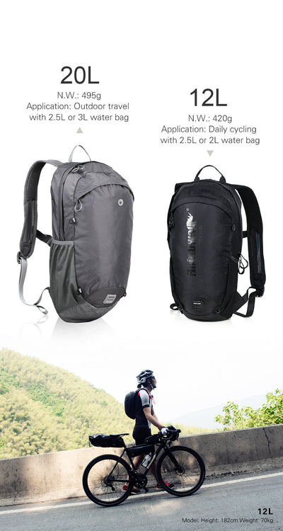 12L, 20L Cycling Backpack