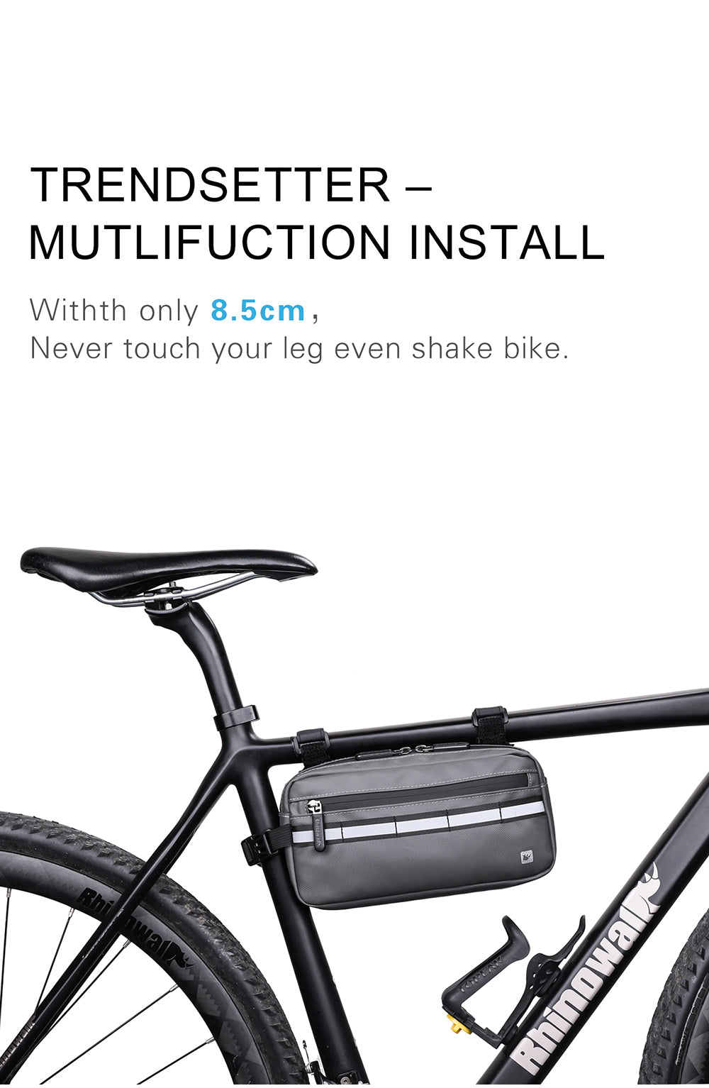 3 Liter Bike Handlebar Bag Front Bag