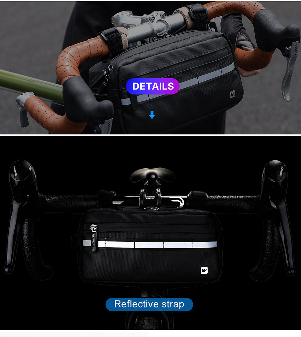 3 Liter Bike Handlebar Bag Front Bag