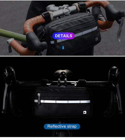 3 Liter Bike Handlebar Bag Front Bag