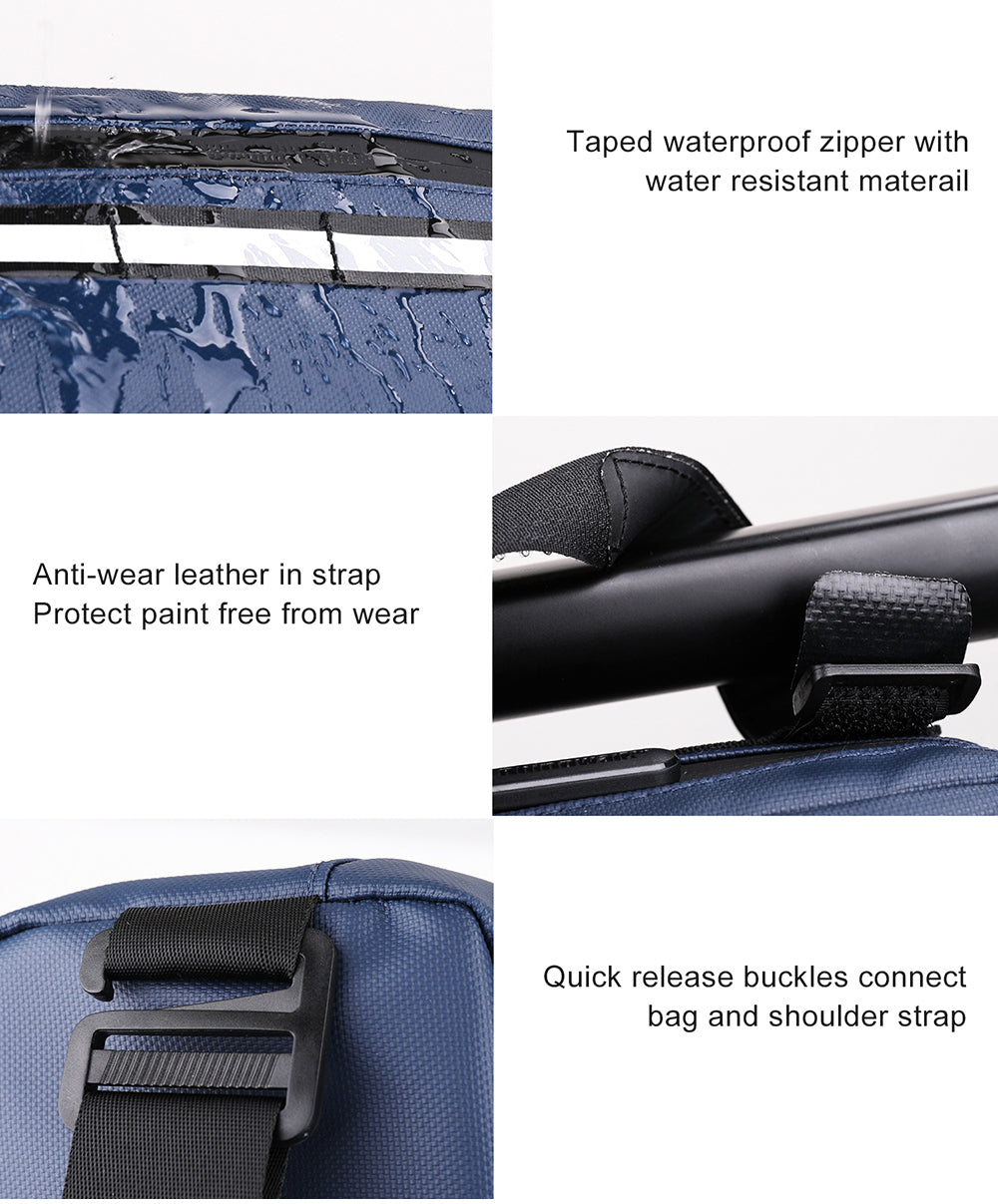 3 Liter Bike Handlebar Bag Front Bag