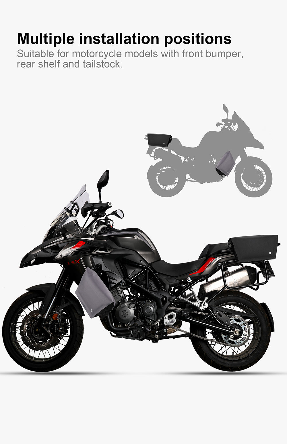 Insulated TPU Handlebar Bag