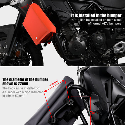 Insulated TPU Handlebar Bag