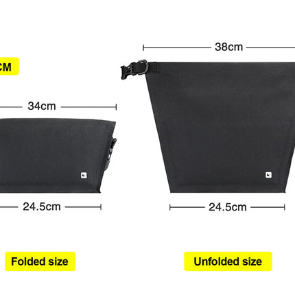 Insulated TPU Handlebar Bag