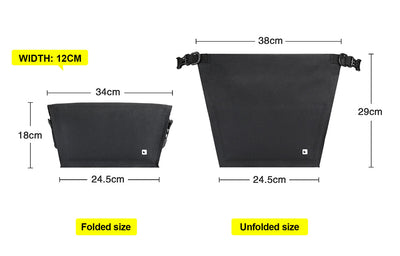 Insulated TPU Handlebar Bag