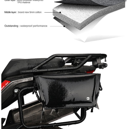 Insulated TPU Handlebar Bag