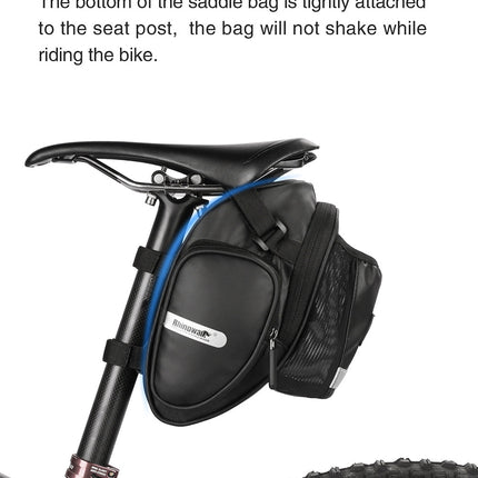 Water Resistant Bike Saddle Bag
