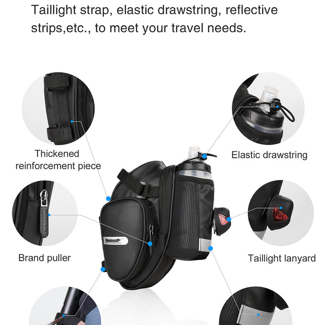 Water Resistant Bike Saddle Bag