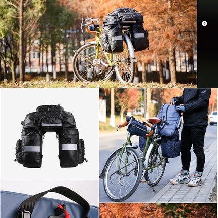 3 in 1 Multifuction Bicycle Pannier Bicycle Cargo Bag
