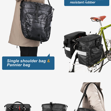 3 in 1 Multifuction Bicycle Pannier Bicycle Cargo Bag