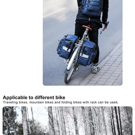 3 in 1 Multifuction Bicycle Pannier Bicycle Cargo Bag