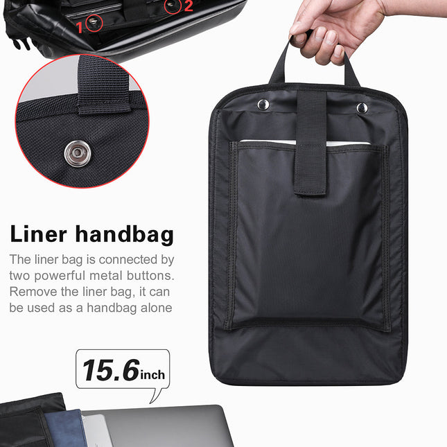 27 Liter Bike Waterproof Panniers Backpack