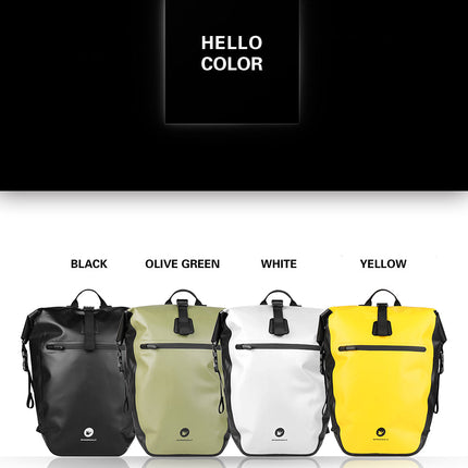 27 Liter Bike Waterproof Panniers Backpack