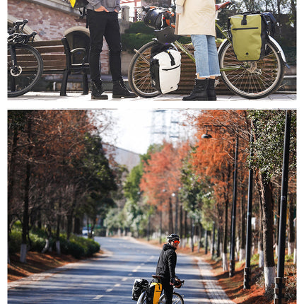27 Liter Bike Waterproof Panniers Backpack
