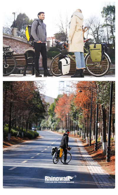 27 Liter Bike Waterproof Panniers Backpack