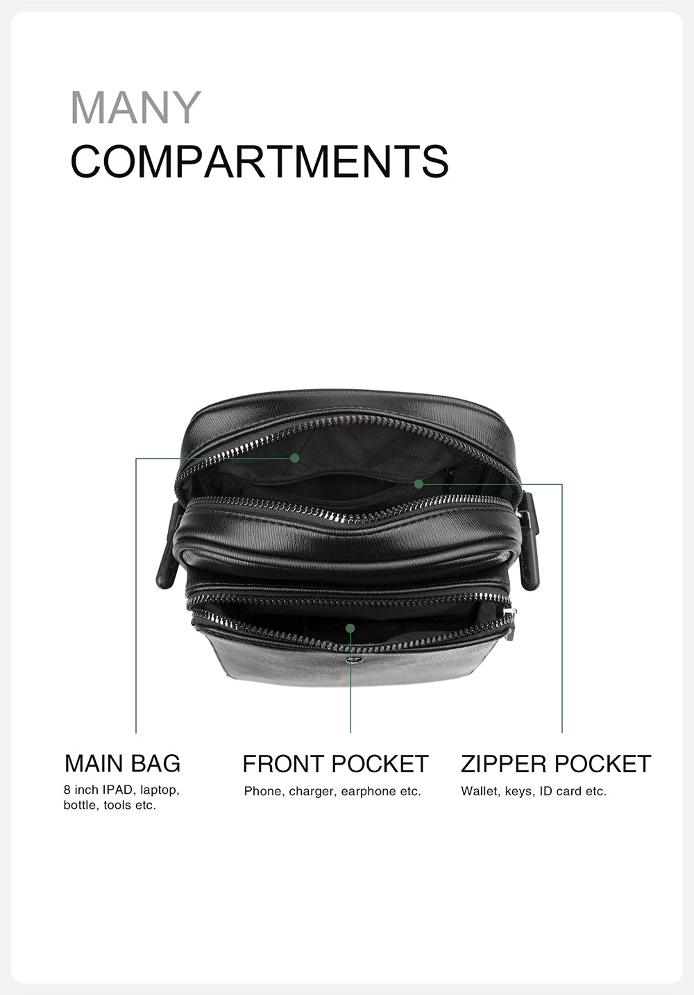 Water Resistant PU Handlebar Bag