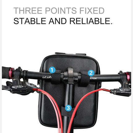 Water Resistant PU Handlebar Bag