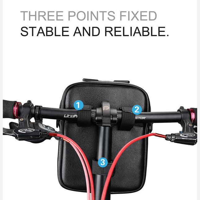 Water Resistant PU Handlebar Bag