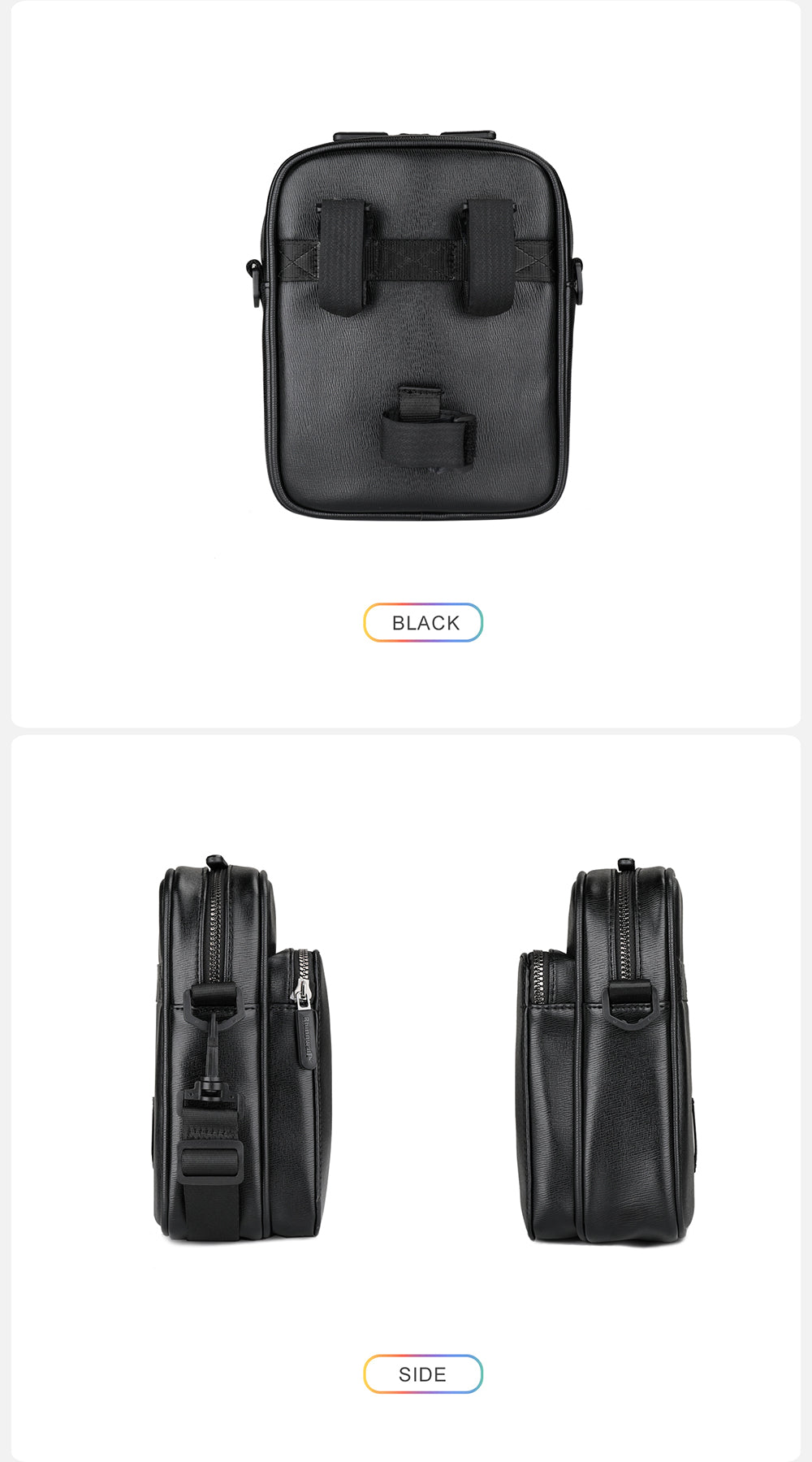 Water Resistant PU Handlebar Bag