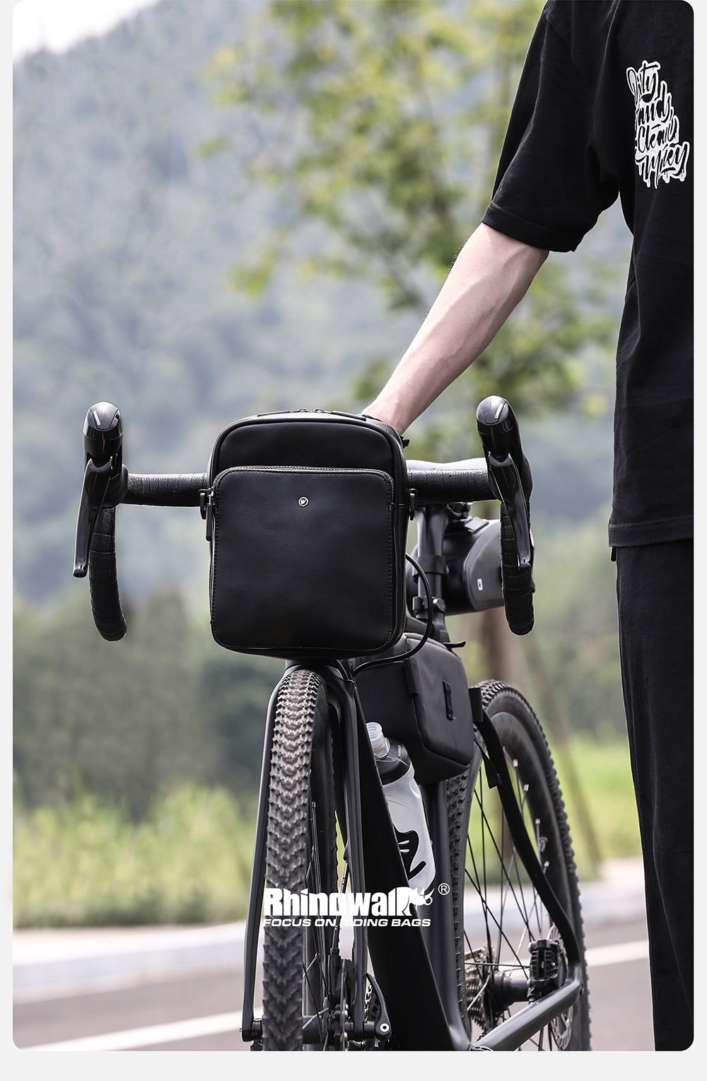 Water Resistant PU Handlebar Bag