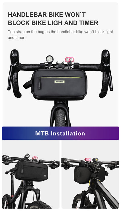 Bike Crossbar Handlebar Bag