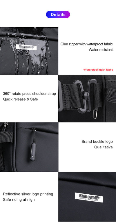 Bike Crossbar Handlebar Bag