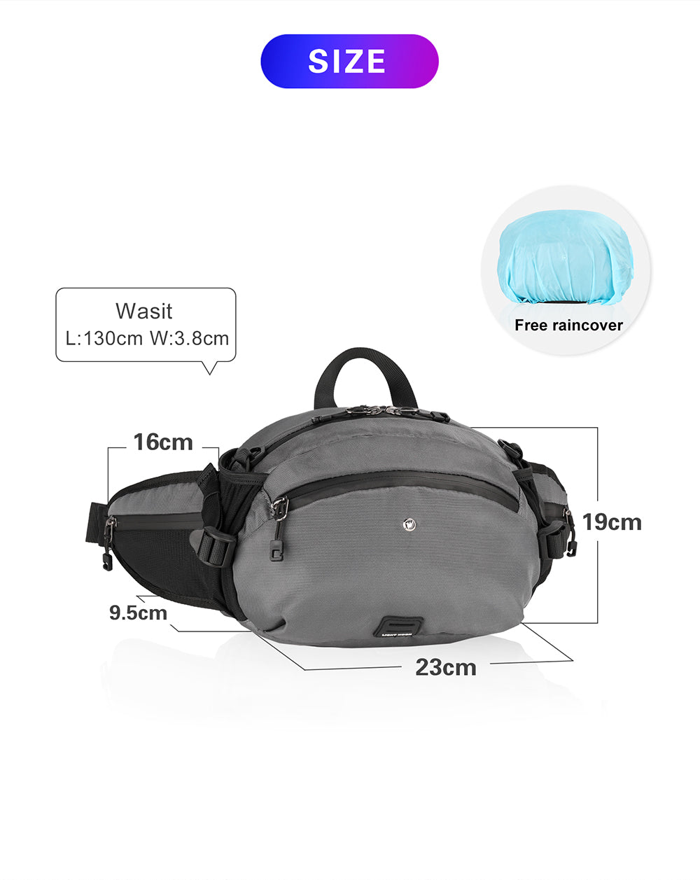 4 Liter Waist Bag