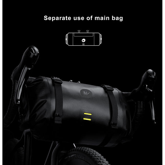 12 Liter 2-piece Handlebar Roll Pack - includes 5 spacers