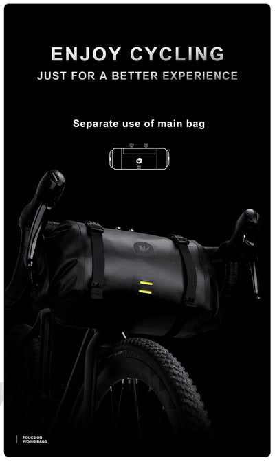 12 Liter 2-piece Handlebar Roll Pack - includes 5 spacers