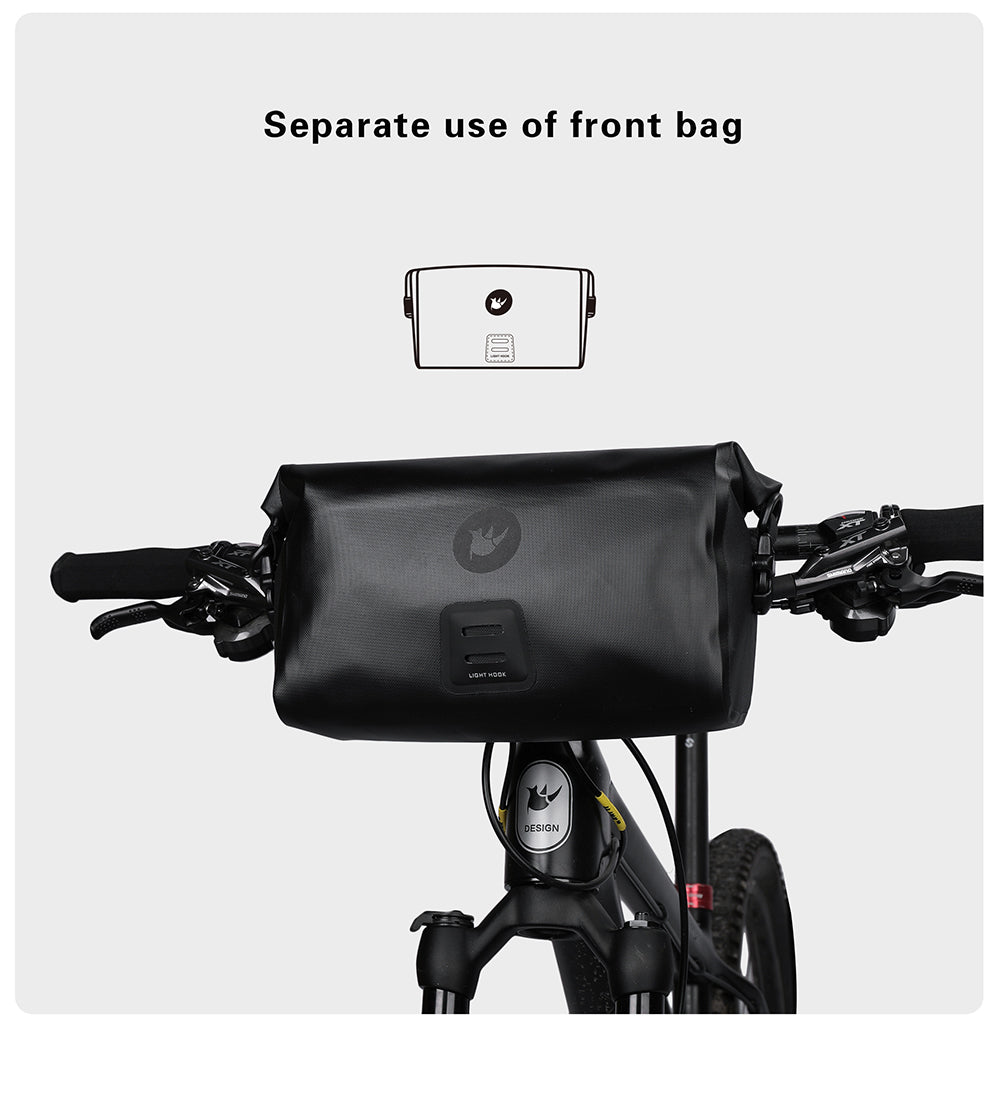 12 Liter 2-piece Handlebar Roll Pack - includes 5 spacers