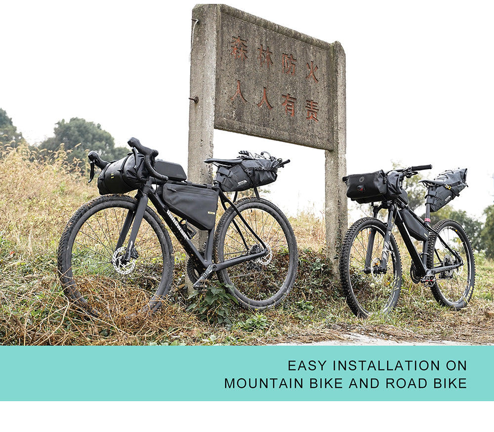 12 Liter 2-piece Handlebar Roll Pack - includes 5 spacers