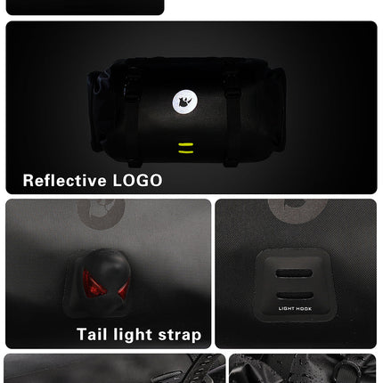 12 Liter 2-piece Handlebar Roll Pack - includes 5 spacers